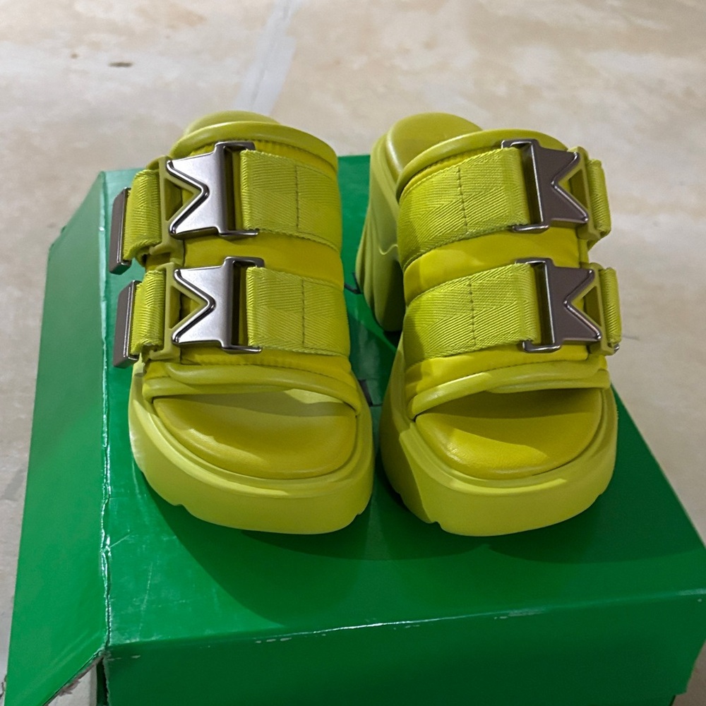 Bottega Yellow / green Sandals